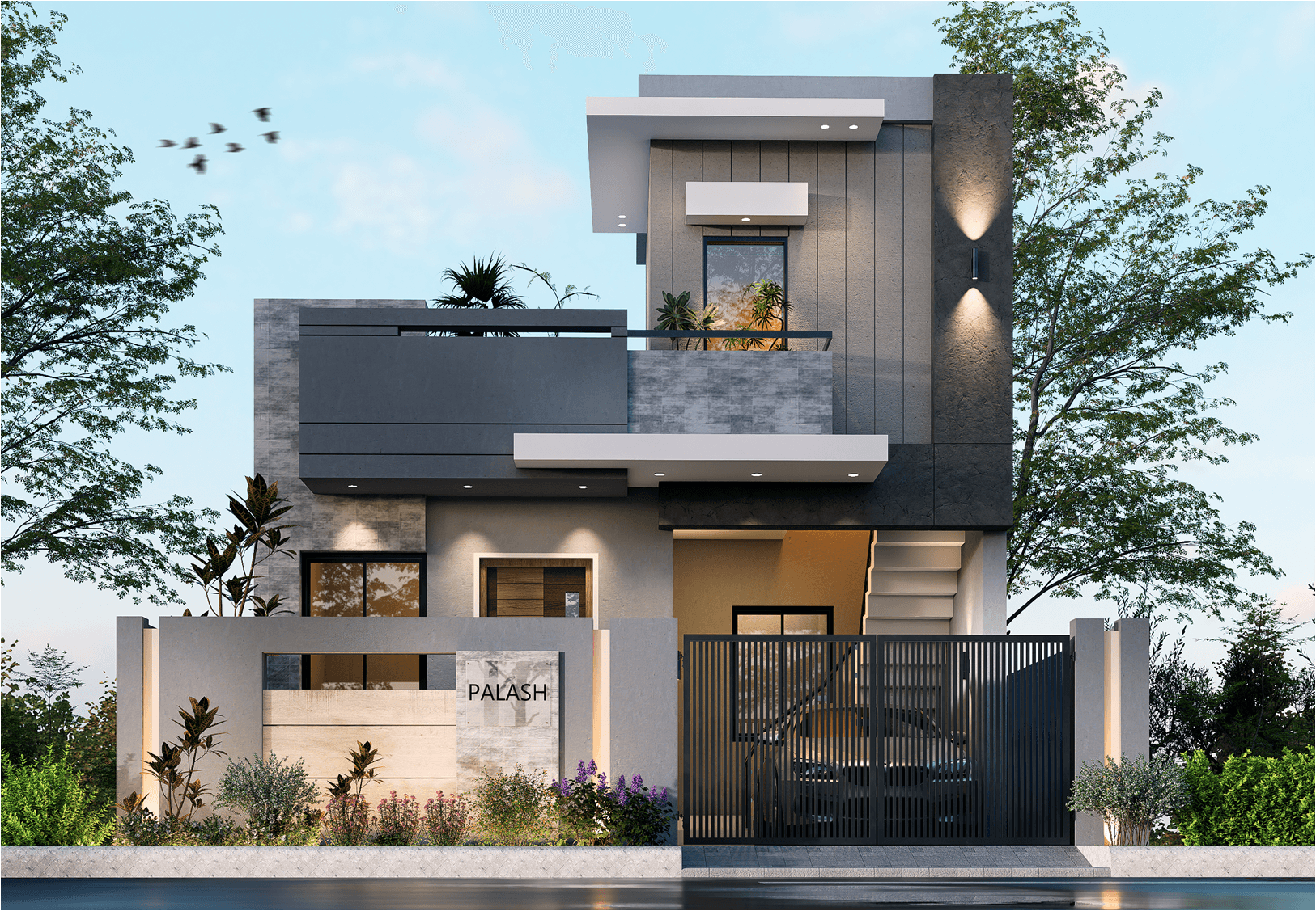 Palash Model - ground floor plan