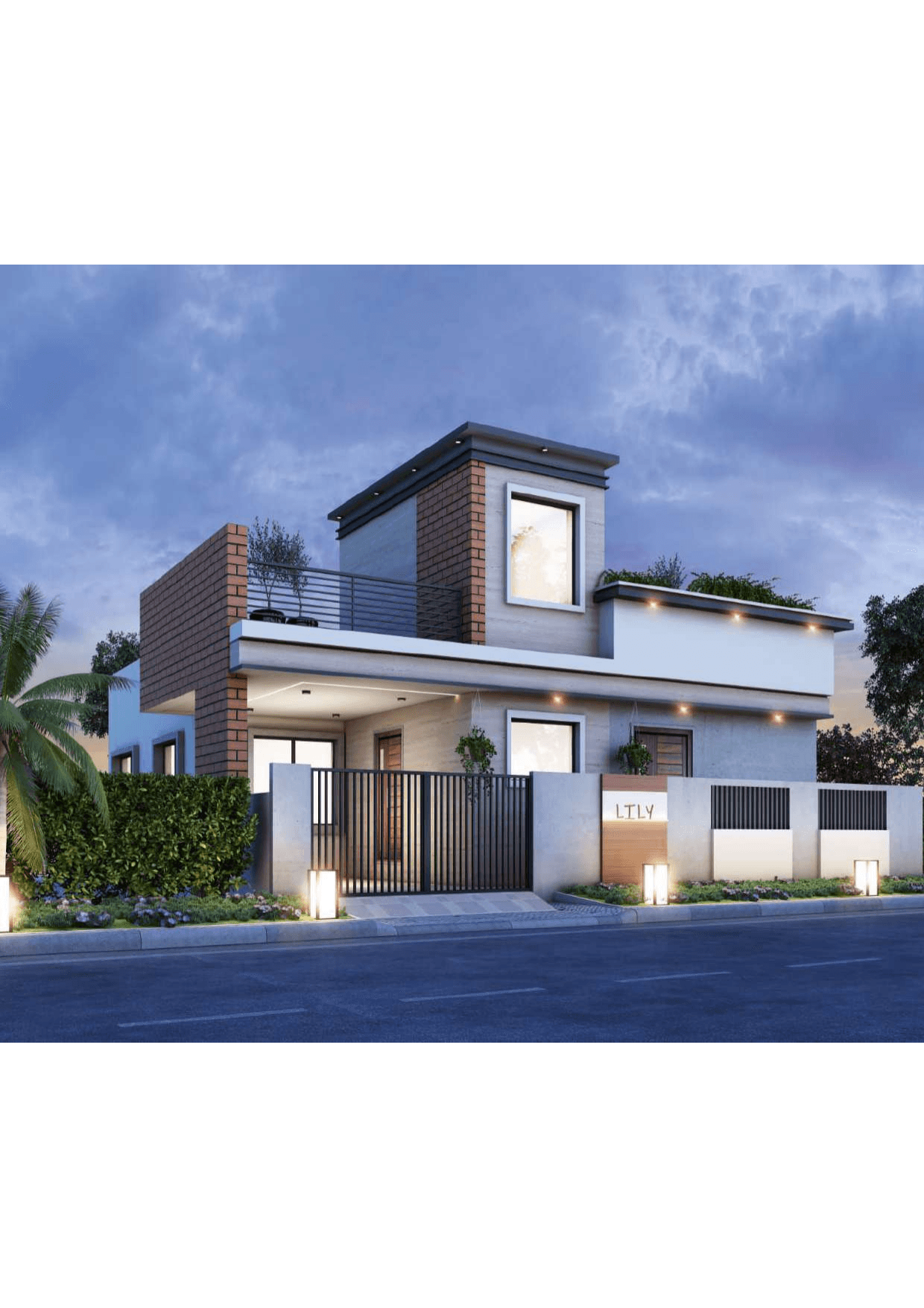 Lily Model - ground floor plan