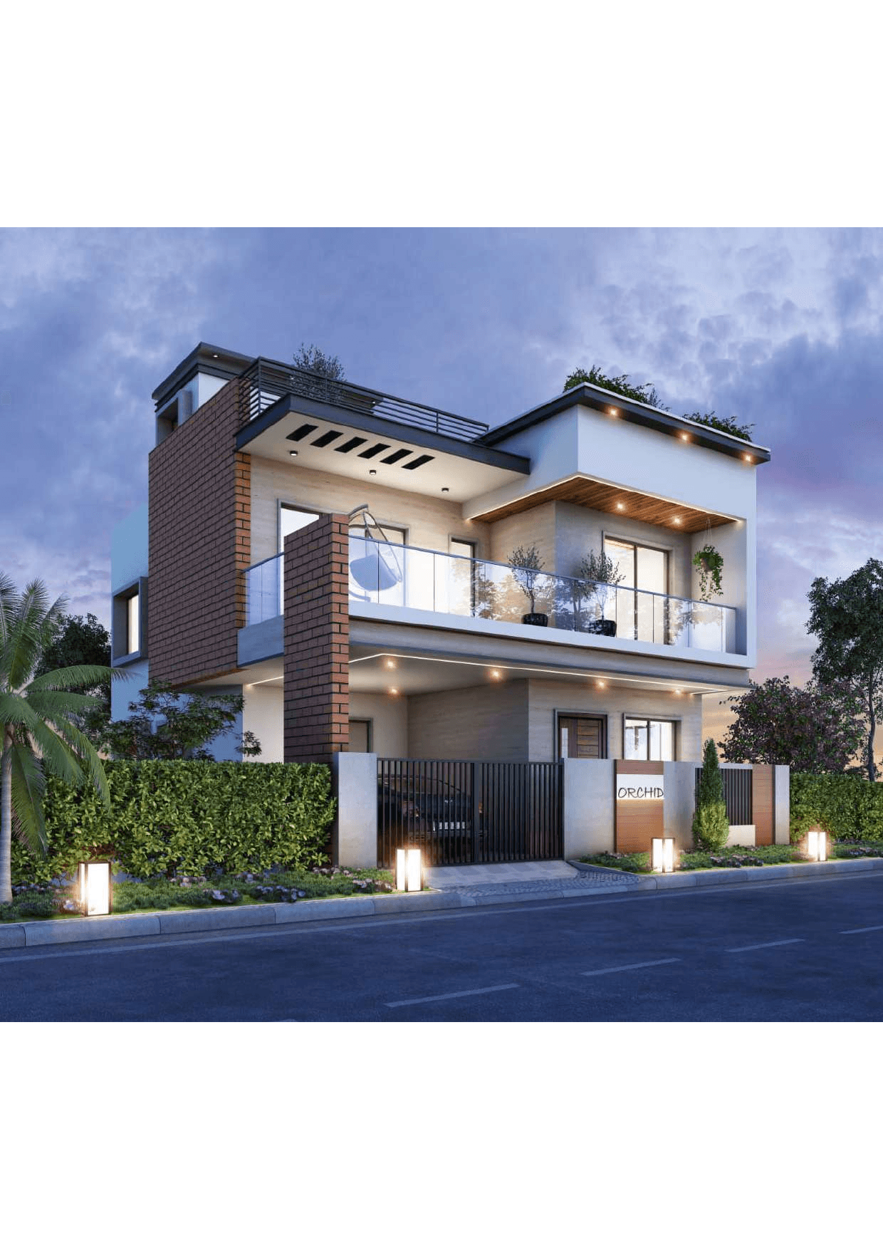 Orchid Model - ground floor plan